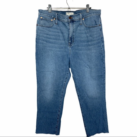 Madewell The Perfect Vintage Crop Jean - plus size - Picture 2 of 9